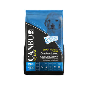 Canbo Cachorro Raza Mediana y Grande Cordero 15 Kg